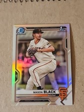 2021 Bowman Draft - Chrome Mason Black #BDC-129 Refractor (RC)