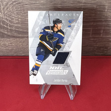 Upper Deck 2025-26 Artifacts NHL Remnants Jordan Kyrou NR-15 Blues Memorabilia