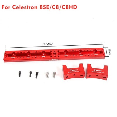Teleskop-Schwalbenschwanzplatten-Schienensatz für Celestron 8SE C8 C8HD