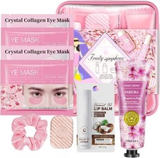 11-Piece Skin Care Set for Women - Travel Size Spa Kit, Perfect Gift for Birthda