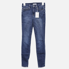 Good American Good Legs GAGL899 Skinny Blue Denim Jeans Size 00 / 24" Waist