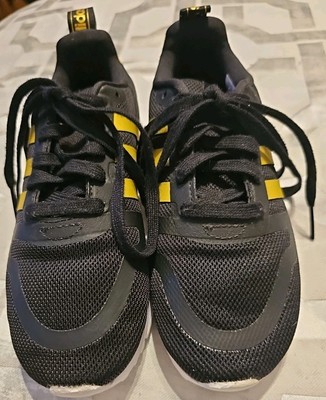 Adidas Multix Q47139 Running Shoes Sneakers Boys 12.5K Black Gold