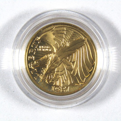 1987 US Constitution 4 Coin Silver and Gold Set - Picture 11 of 12
