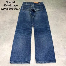 Levi's Vintage Special 505-0217 80S Care Tag Made In Usa Vhtf men Rare US Denim