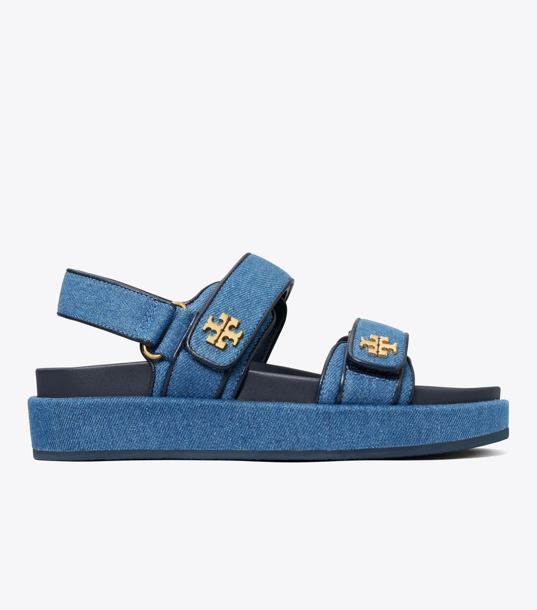 Tory Burch Kira Sport Sandal, Dark Denim / New Navy Sz 8 | eBay
