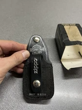 Zippo Harley Davidson Leather Pouch HDPBK Accessories