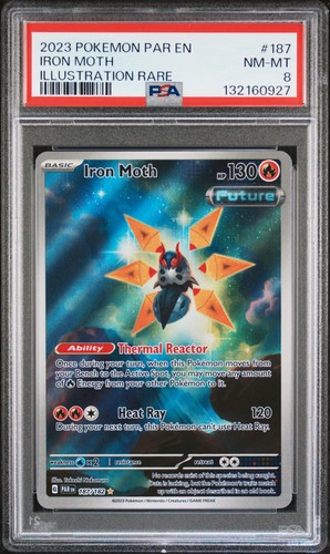 Iron Moth graded PSA 8 for sale on eBay