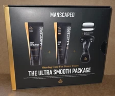 MANSCAPED The Ultra Smooth Package Men's Below The Waist Shaving Bundle