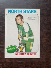 1975-76 O-Pee-Chee OPC #335 Murray Oliver - Minnesota North Stars NRMT