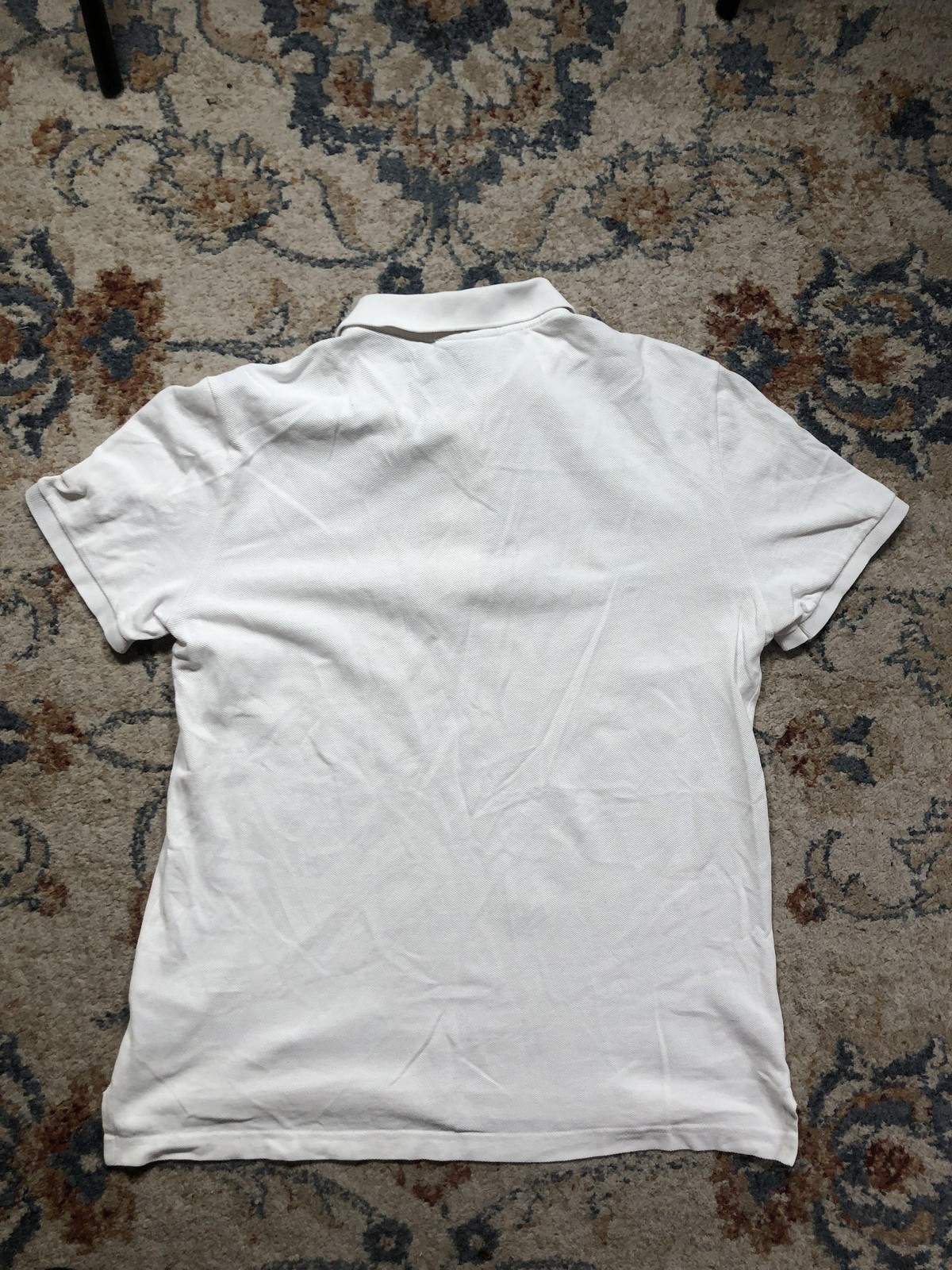 Lacoste For J.Crew Polo Shirt Mens Large White Pique Croc Logo Short Sleeve thumbnail 11