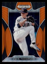 2019 Panini Prizm Draft Picks Prizms Orange #8 Zack Thompson