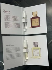 Maison Francis Kurkdjian Baccarat Rouge 540 Extrait & Amyris Ext 2 (samples) 2ml
