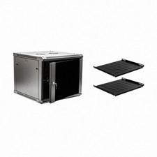 9U IT Wall Mount Network Server Data Cabinet ...