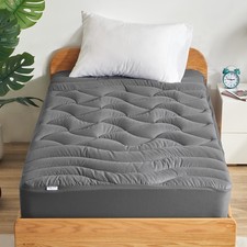 Sleep Zone Cooling Twin Mattress Topper For Single Bed Premium Zoned Cool