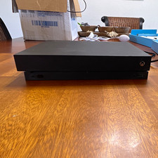Microsoft Xbox One X 1TB 4K UHD Home Console Black Wi-Fi HDMI MPN 1787