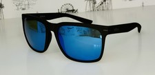 Roka Barton 2.0 XL 60mm Sunglasses- Matte Black Frame/Glacier Mirror Lens  