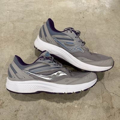 Saucony Sneakers Womens 11 Cohesion 15 S10701-25 Gray Running Athletic Shoes
