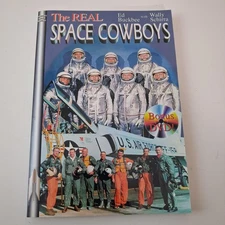 Vintage The Real Space Cowboys Ed Buckbee Signed NASA Space History HC W DVD