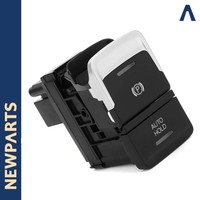 Newparts Elektrischer Handbrems-Schalter FüR VW Golf VII 12 Pins Schwarz 2 Jahre