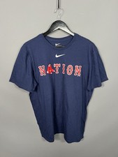 NIKE RED SOX T-Shirt - Large - Navy - Top Zustand - Herren