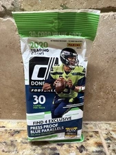 2020 Panini Donruss Football Value 30 Card Pack NFL Cards Burrow Hurts RC Sealed