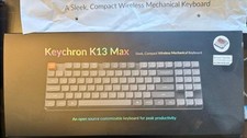 Keychron K13 Max Jis Wireless Mechanical Keyboard Brown Switches Low Profile