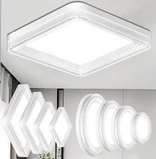 LED Ceiling Down Light 6000K Ultra Thin Flush Mount Kitchen Lamp Home Fixture