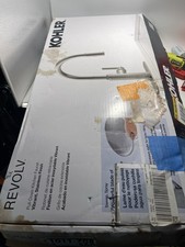 KOHLER Revolv Single-Handle Pull-Down Kitchen Faucet - Vibrant Stainless Open B
