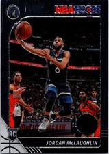 2019-20 Hoops Premium Stock #255 Jordan McLaughlin Prizms Pulsar