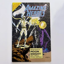 Marvel Amazing Heroes #64 Comic Book February 1, 1985 Moon Knight