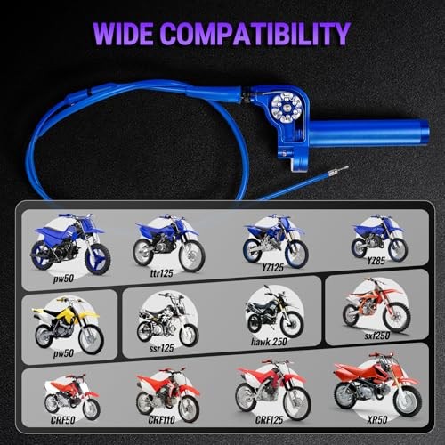 Motorcycle Twist Throttle 7/8