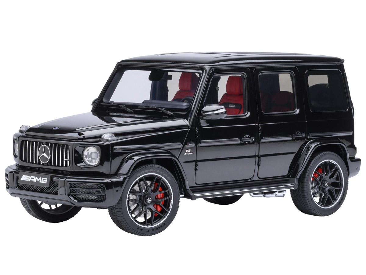 2019 MERCEDES-BENZ AMG G63 BLACK 1/18 MODEL CAR BY AUTOART 76354