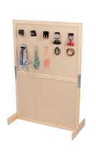 Standing Pegboard Organizer Display Screen - 32" W x 48"H