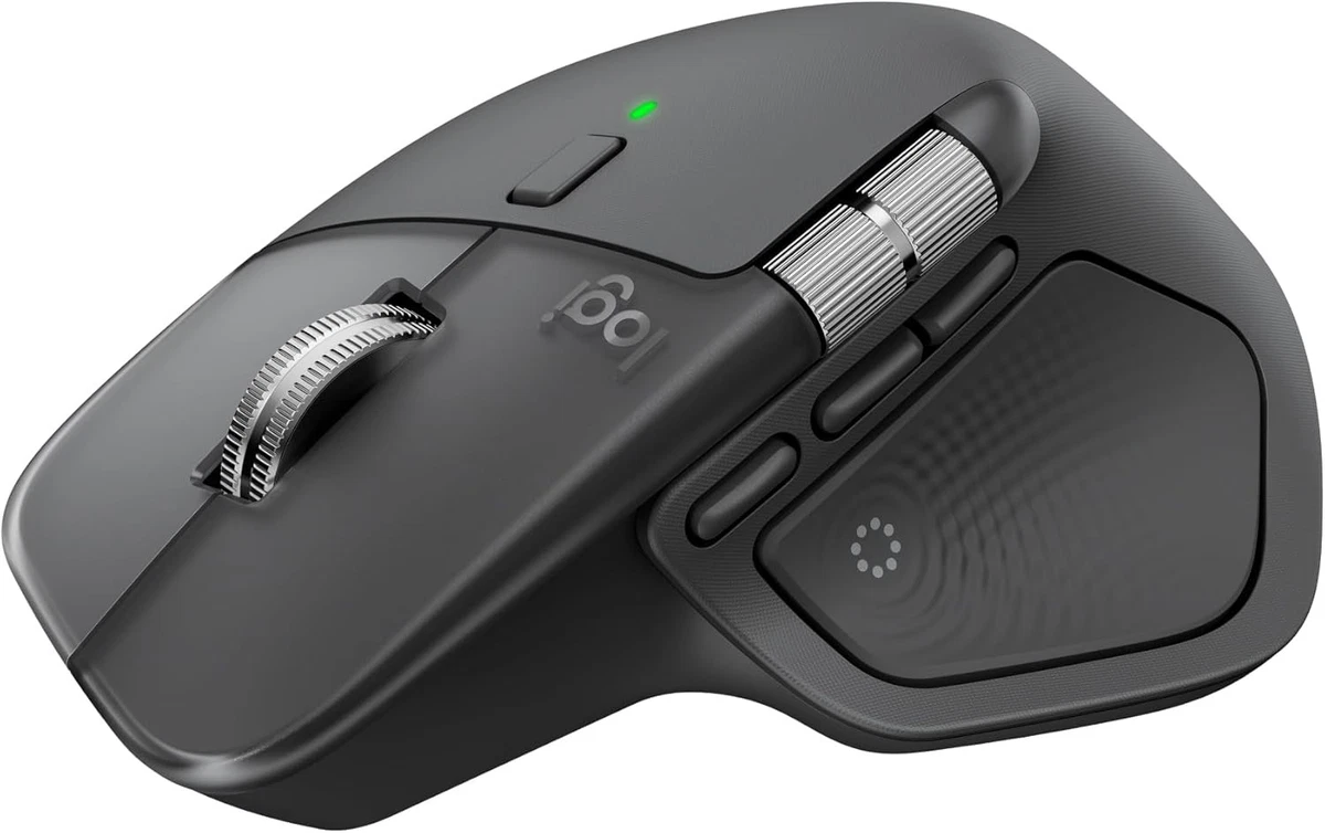 mx master 4（新品未開封） Genuine Logitech MX Master 4 Wireless Mouse - Black (910-007560