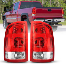 - for 2007-2013 GMC Sierra Tail Light Assembly Factory Taillights, Compatible wi