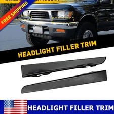 For 1995 1996 1997 Toyota Tacoma 4wd Front Bumper Filler Headlight Trim Panel 2X