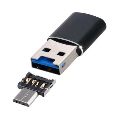 ChenYang Micro SD Card Reader - USB 3.0 to SDHC/SDXC/TF Black 