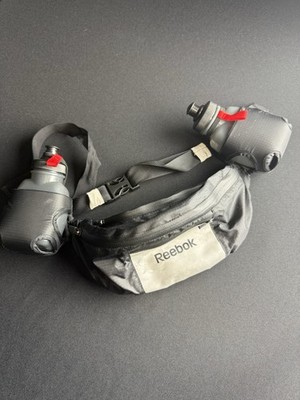 Reebok distance adjustable fanny bag with two 200 ML bottles