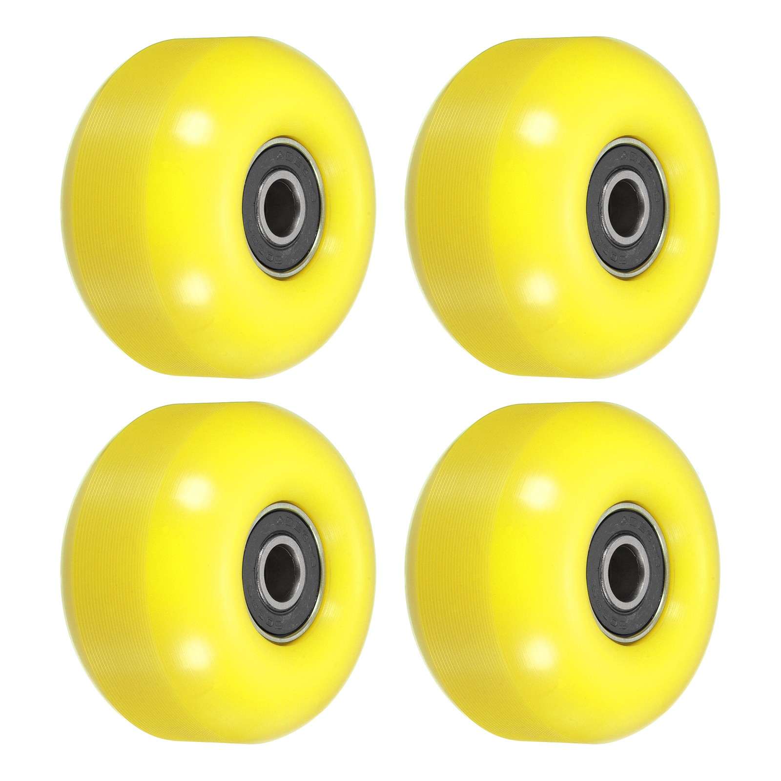 Wheels With Bearings Street Wheels Cruiser 95a Yellow Black 