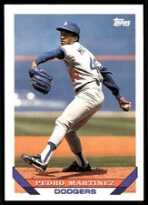Pedro Martinez 1993 Topps #557 Dodgers MLB READ FREE SHIPPING AutographDen