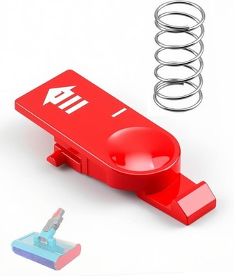 Vacuum Cleaner Release Catch with Spring Replacement Kit Fit for Dyson V12s