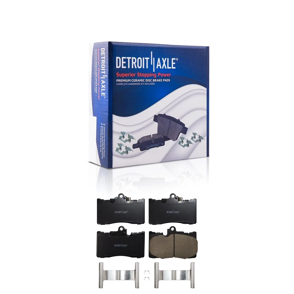 Rotores delanteros perforados pastillas de freno de cerámica de 334 mm para Lexus IS300 IS350 GS350 GS430 Foto 4 de 4