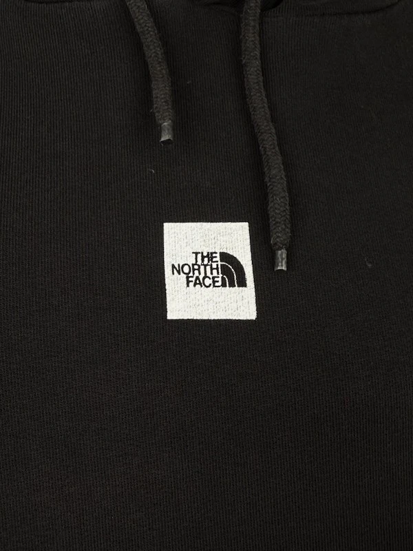 The North Face sweat-shirt homme taille M noir coton capuche logo porte-à-tête - Photo 2/4