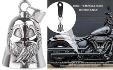 Guardian Angel Cross Biker Motorcycle Bell BLK HANGER Lucky Charm FITS HD BIKES