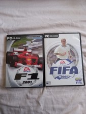 Disco CD/Rom PC FIFA 2001 con guide manuali e per il videogioco su desktop