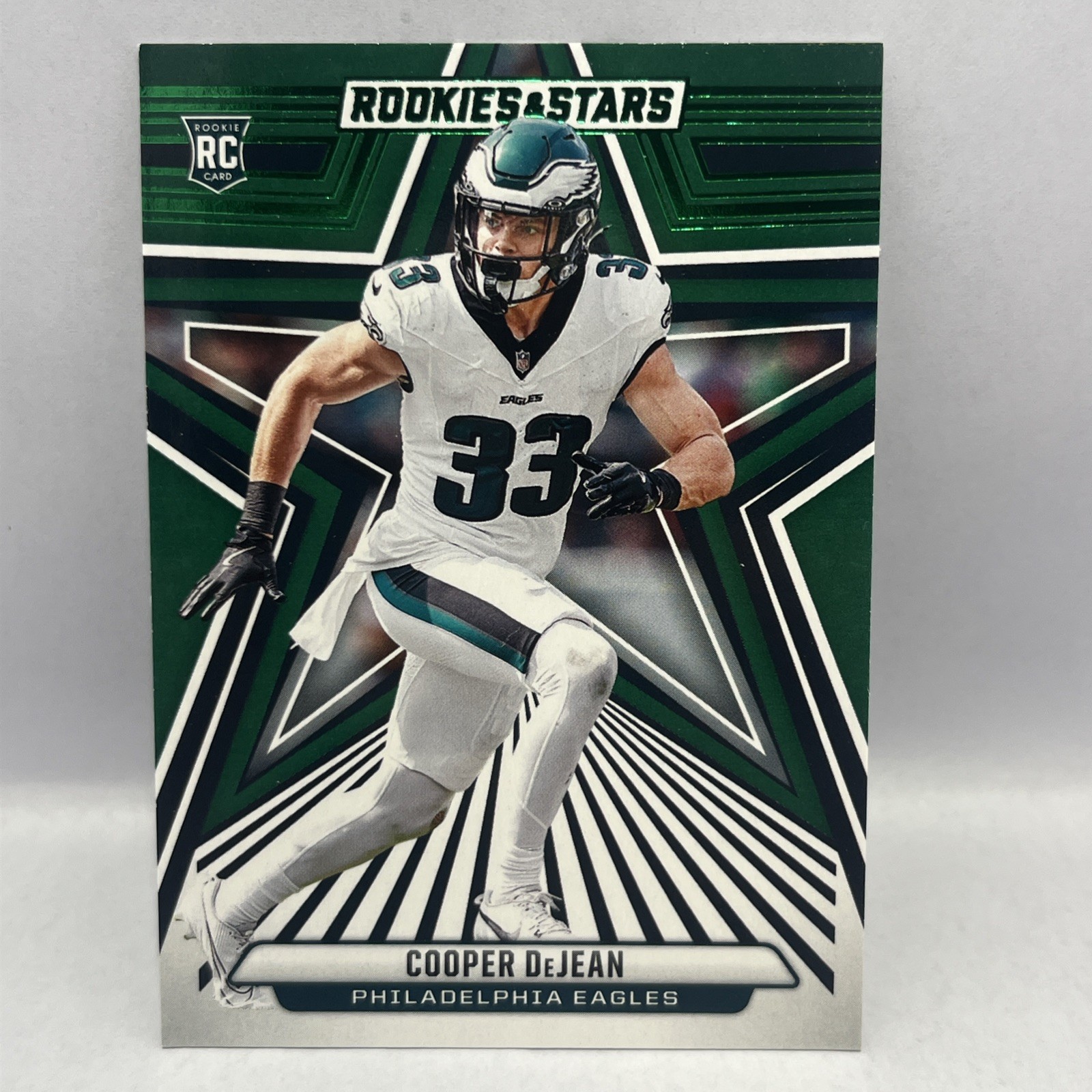 Cooper DeJean (RC) Green 2024 Panini Rookies & Stars  #121