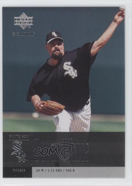 2001 Upper Deck Evolution David Wells #34 3a3