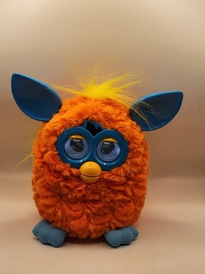 Hasbro Furby Boom Interactive Electronic Pet Toy Orangutan Orange Blue 2012