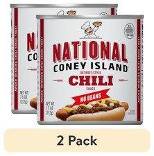 (2 pack) Coney Island Chili Without Beans, Ca...
