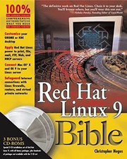 RED HAT LINUX 9 BIBLE By Christopher Negus Excellent Condition 